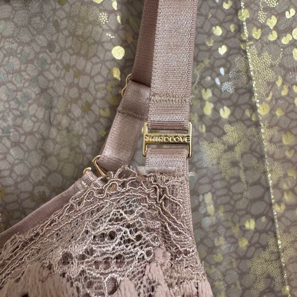 ThirdLove All Day Lace Underwire T-Shirt Bra Taupe Tan Size 36B 1/2 - Picture 5 of 13